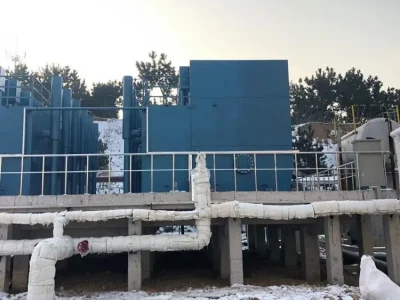 运行中的净水器